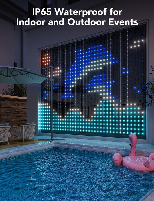 Govee Curtain Light (1.5m x 2m) - Smart Wall Light - Govee - Zenox