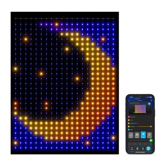 Govee Curtain Light (1.5m x 2m) - Smart Wall Light - Govee - Zenox