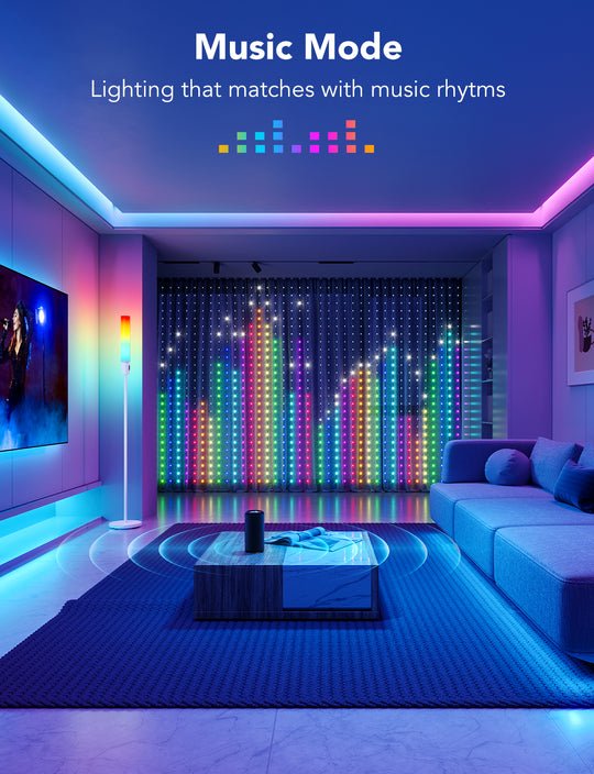 Govee Curtain Light (1.5m x 2m) - Smart Wall Light - Govee - Zenox