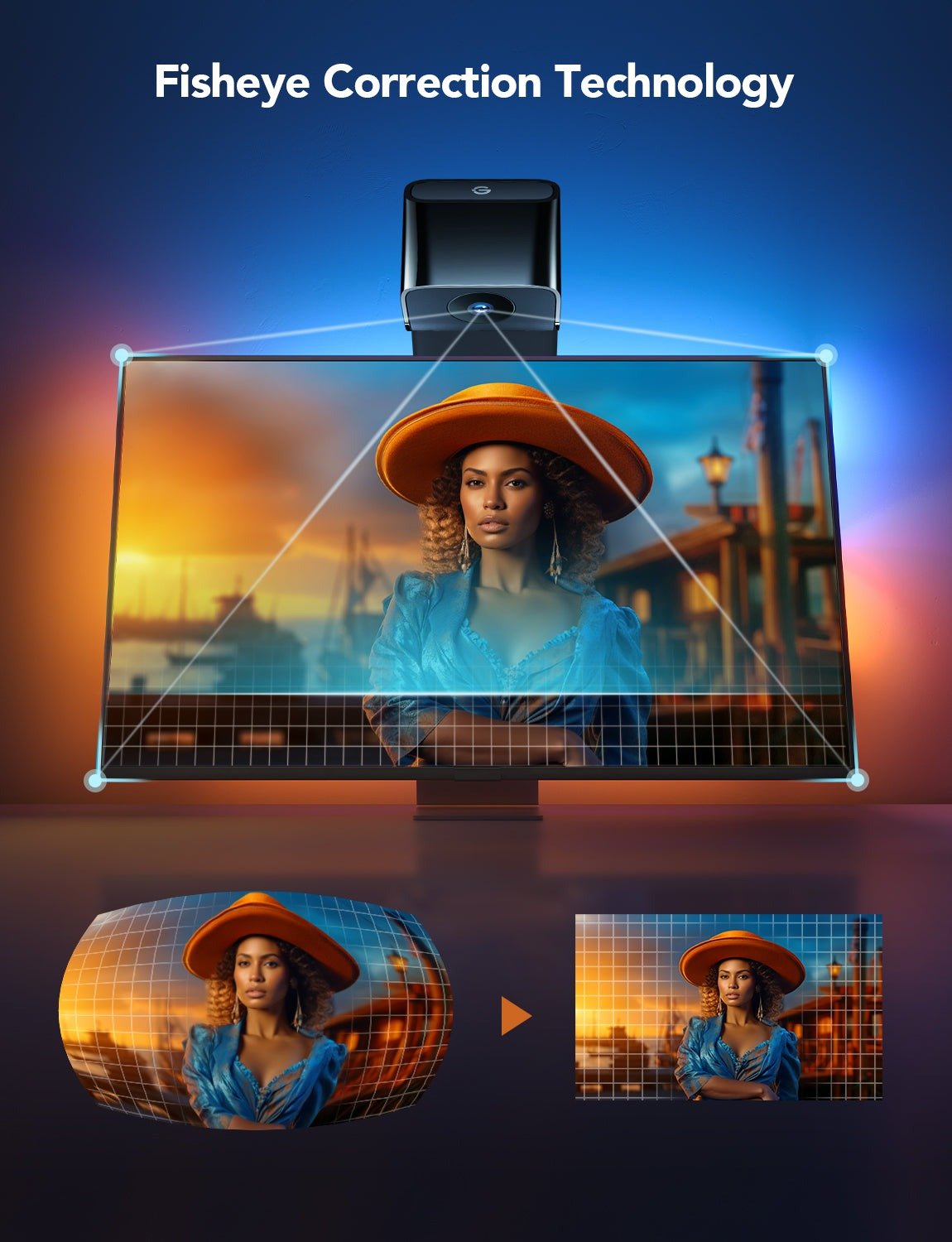 Govee Envisual TV Backlight 3 Lite (55~65 inch) Support Matter - Smart TV & Monitor Light - Govee - Zenox