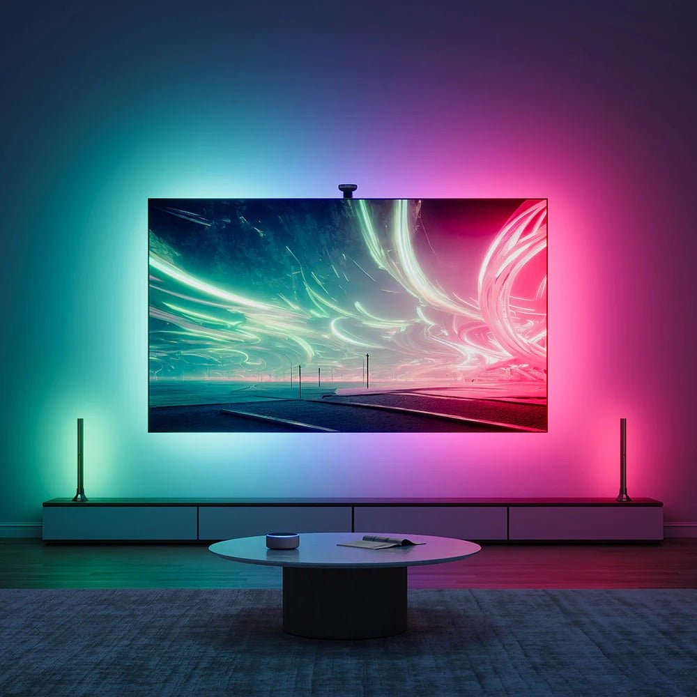 Govee Envisual TV Backlight T2 with Dual Cameras (75~85 inch) - Smart TV & Monitor Light - Govee - Zenox