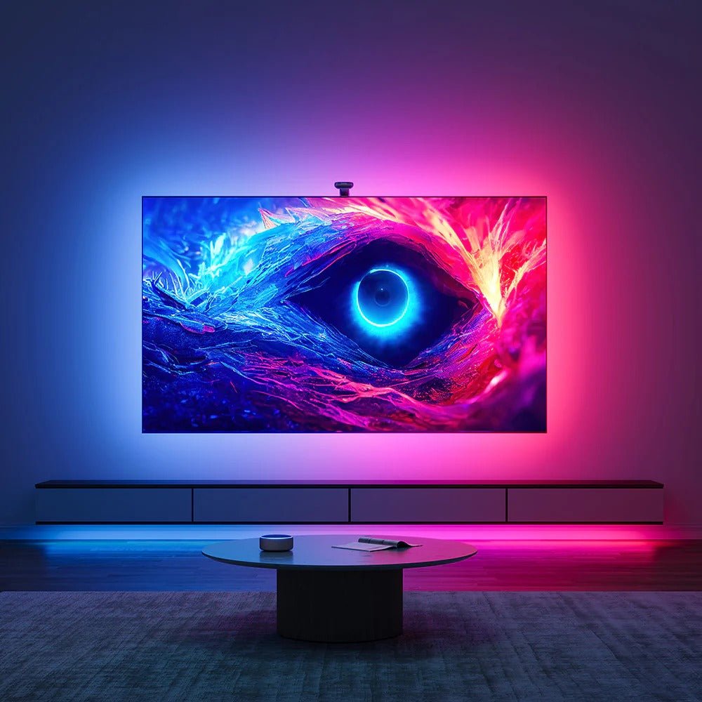 Govee Envisual TV Backlight T2 with Dual Cameras (75~85 inch) - Smart TV & Monitor Light - Govee - Zenox