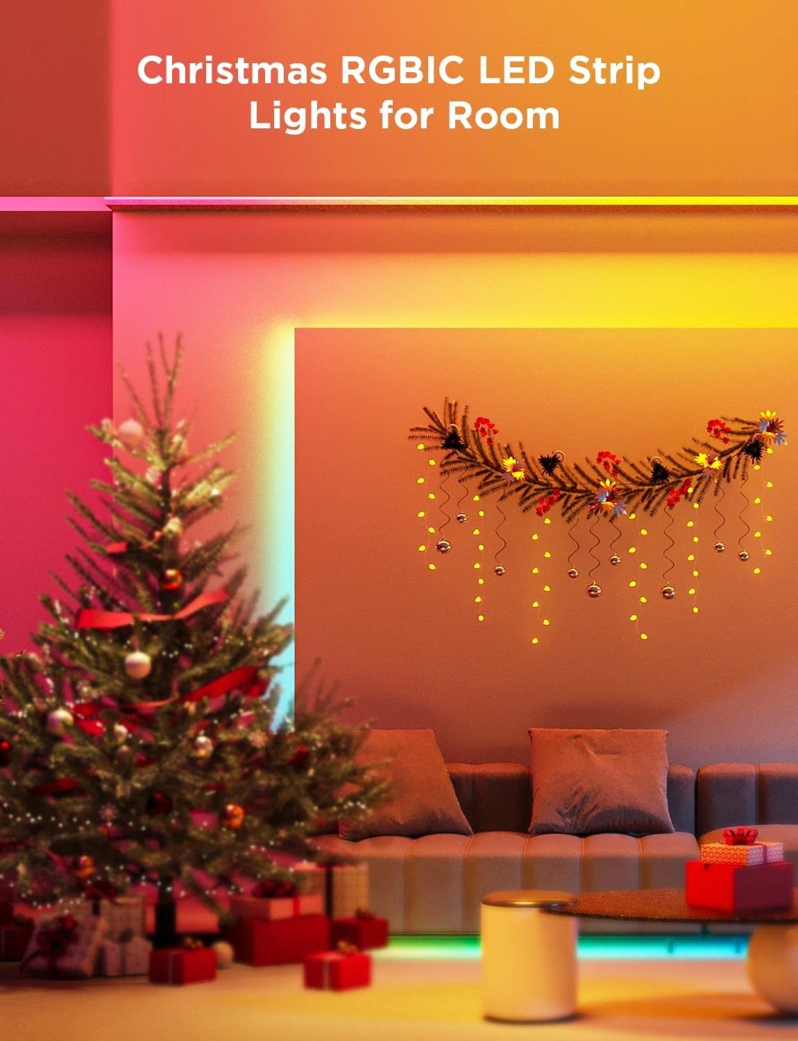 Govee H100E RGBIC Strip Light M1 Extension (1m) - Smart Lightstrip - Govee - Zenox