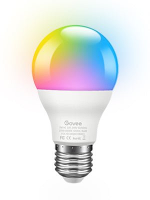 Govee H6001 Bluetooth LED Bulb - 7W / E27 (RGB) - Smart Bulb - Govee - Zenox