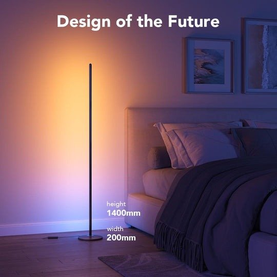 Govee H6072 Lyra RGBICWW Wall/Corner Floor Lamp - Smart Lamp - Govee - Zenox