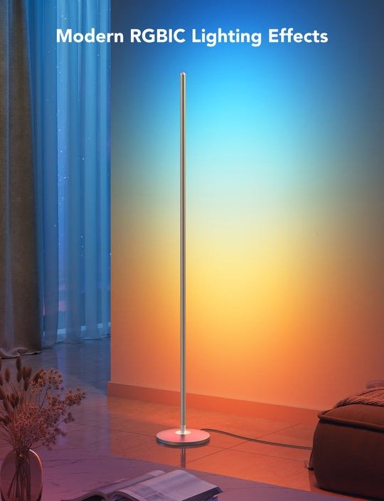 Govee H6072 Lyra RGBICWW Wall/Corner Floor Lamp - Smart Lamp - Govee - Zenox