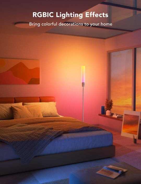 Govee H6078 Govee RGBICWW Cylinder Floor Lamp - Smart Lamp - Govee - Zenox