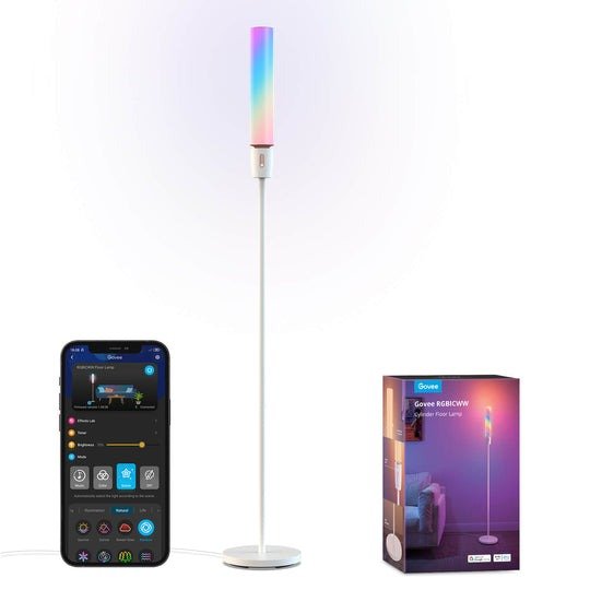 Govee H6078 Govee RGBICWW Cylinder Floor Lamp - Smart Lamp - Govee - Zenox