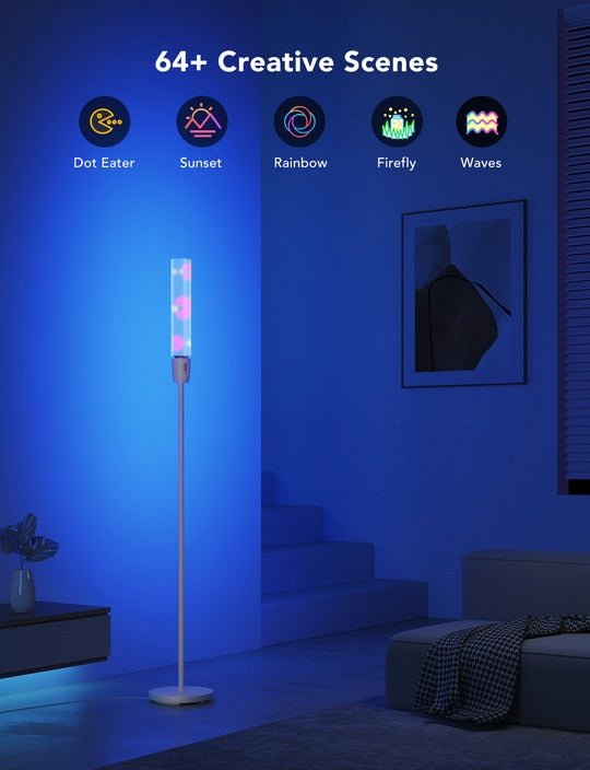 Govee H6078 Govee RGBICWW Cylinder Floor Lamp - Smart Lamp - Govee - Zenox