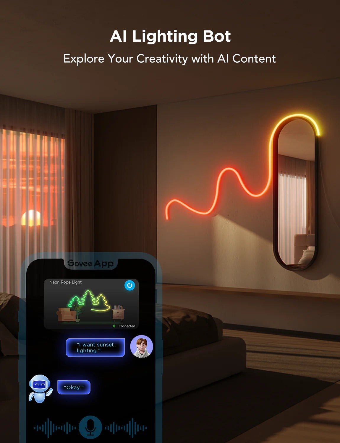 Govee Neon Rope Light 2 - Smart Lightstrip - Govee - Zenox