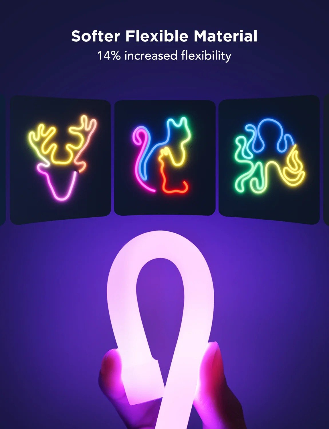 Govee Neon Rope Light 2 - Smart Lightstrip - Govee - Zenox