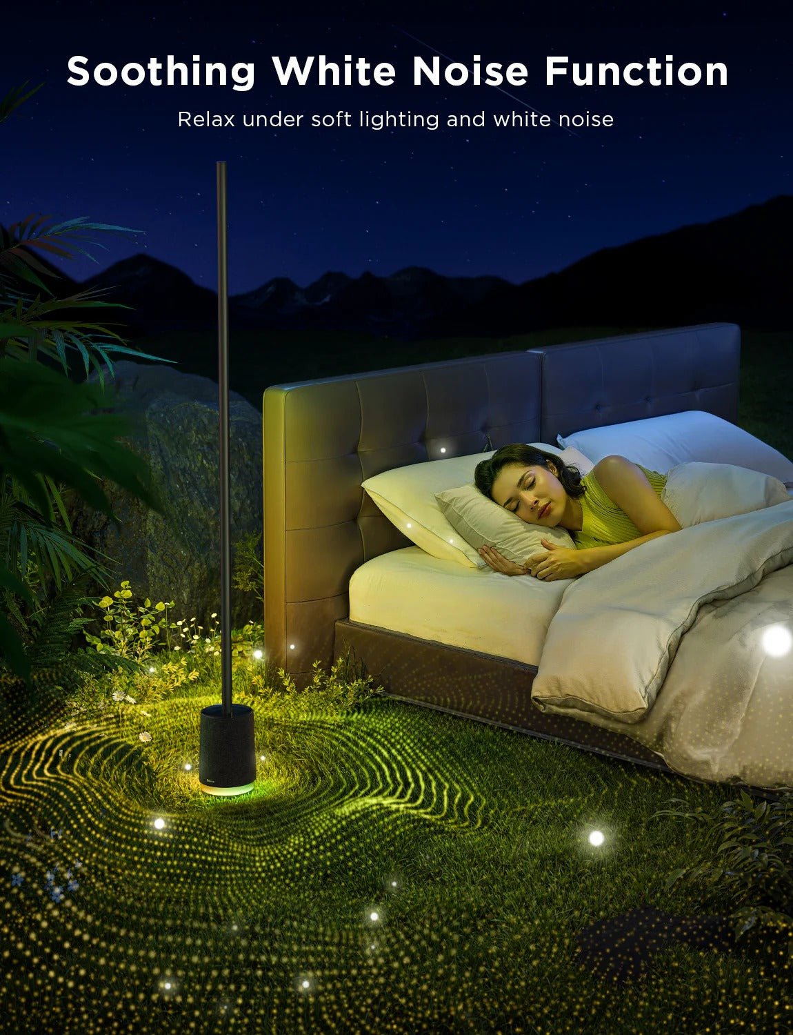 Govee RGBICWW Floor Lamp Pro Black - Smart Lamp - Govee - Zenox