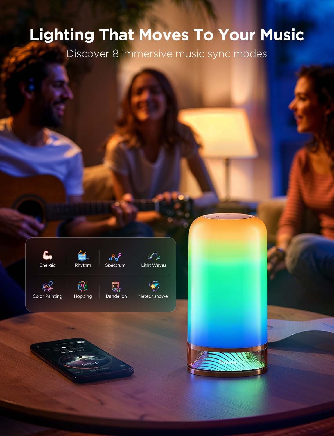Govee Table Lamp 2 - Desk Lamp - Govee - Zenox