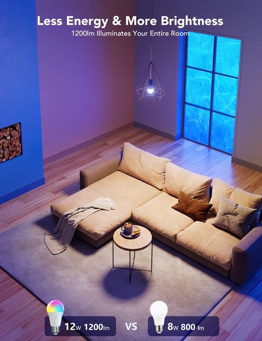 Govee WIFI & Bluetooth Smart Light Bulb - Smart Bulb - Govee - Zenox
