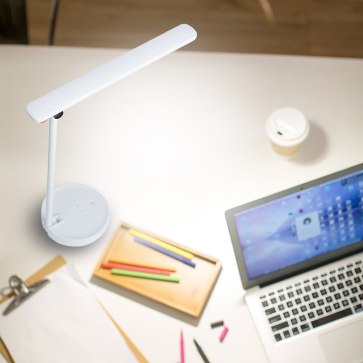 Philips 66137 Halley II LED Desklamp - Desk Lamp - Philips - Zenox