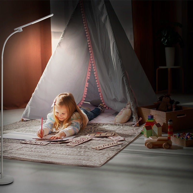 Philips 66291 F1 floor light white HK - Desk Lamp - Philips - Zenox