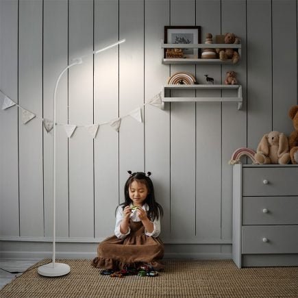Philips 66291 F1 floor light white HK - Desk Lamp - Philips - Zenox