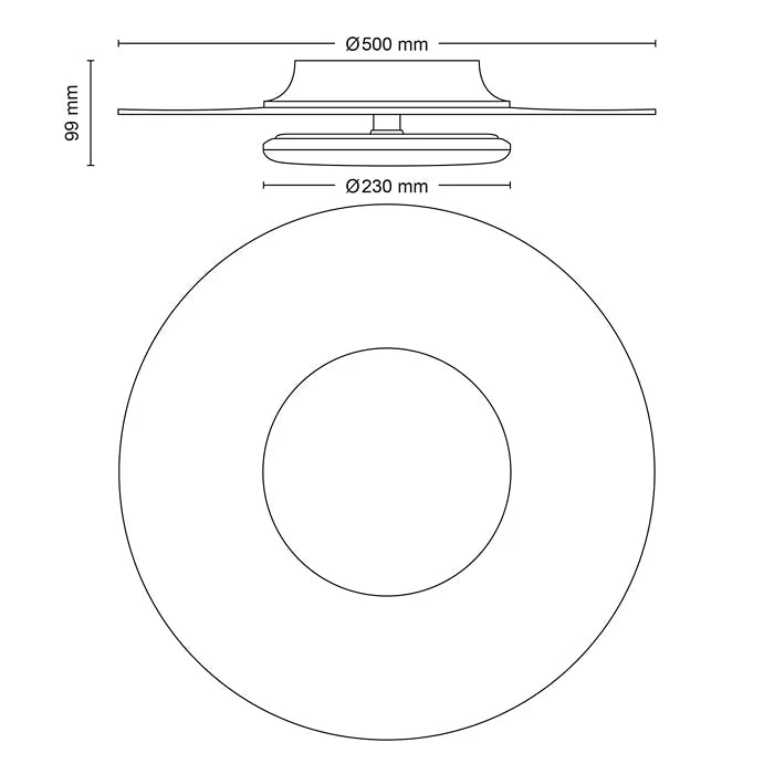 Philips Garnet CL580 SS 40W 40K W HV IP20 06 - Ceiling Light - Philips - Zenox