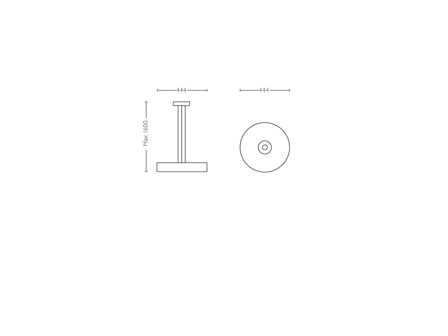 Philips Hue 40339 Fair Hue Pendant White 1X39W 24V - Ceiling Light - Philips Hue - Zenox