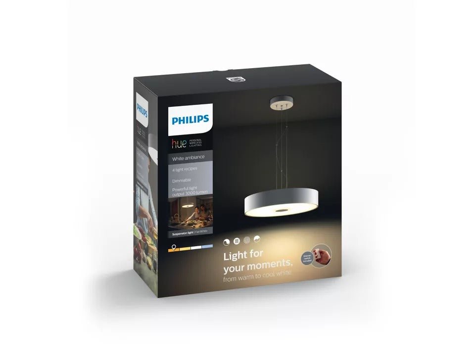 Philips Hue 40339 Fair Hue Pendant White 1X39W 24V - Ceiling Light - Philips Hue - Zenox