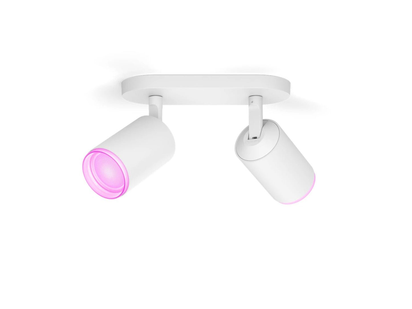 Philips Hue Fugato Plate/Spiral White 2X5.7W 240V - Ceiling Light - Philips Hue - Zenox