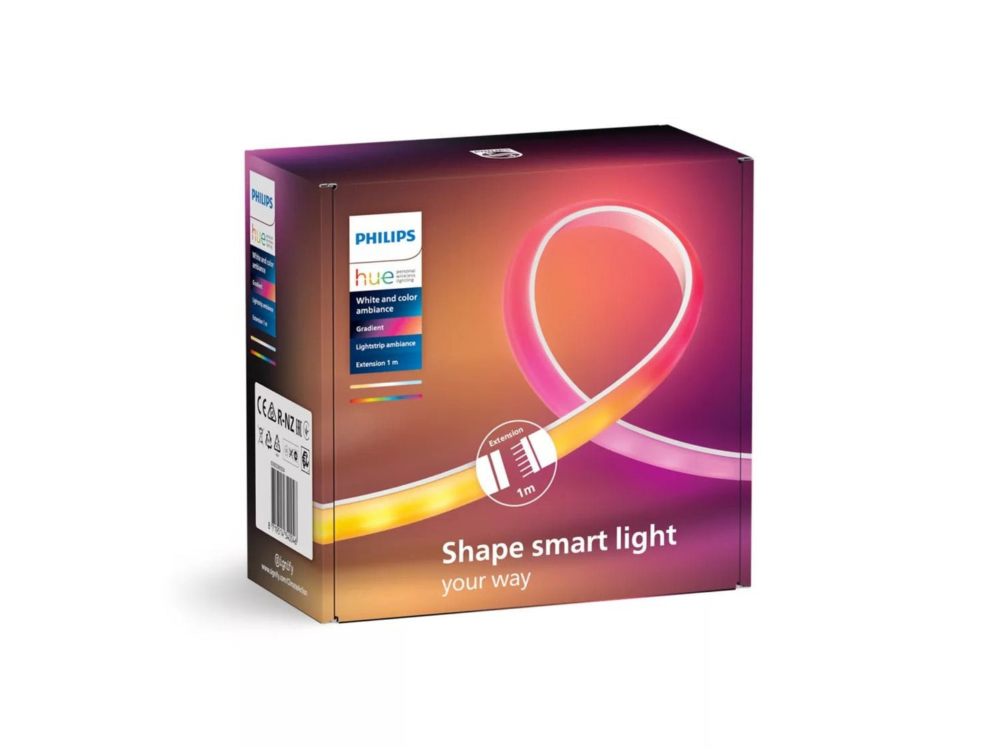 Philips Hue Gradient Lightstrip Ext Apr - Smart Lightstrip - Philips Hue - Zenox