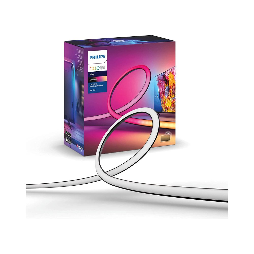 Philips Hue Play gradient lightstrip 55" EU - Smart TV & Monitor Light - Philips Hue - Zenox
