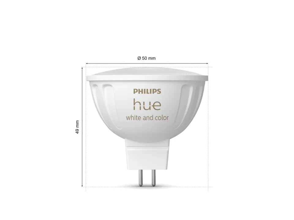 Philips Hue Wca White and color ambiance MR16 - Smart Bulb - Philips Hue - Zenox