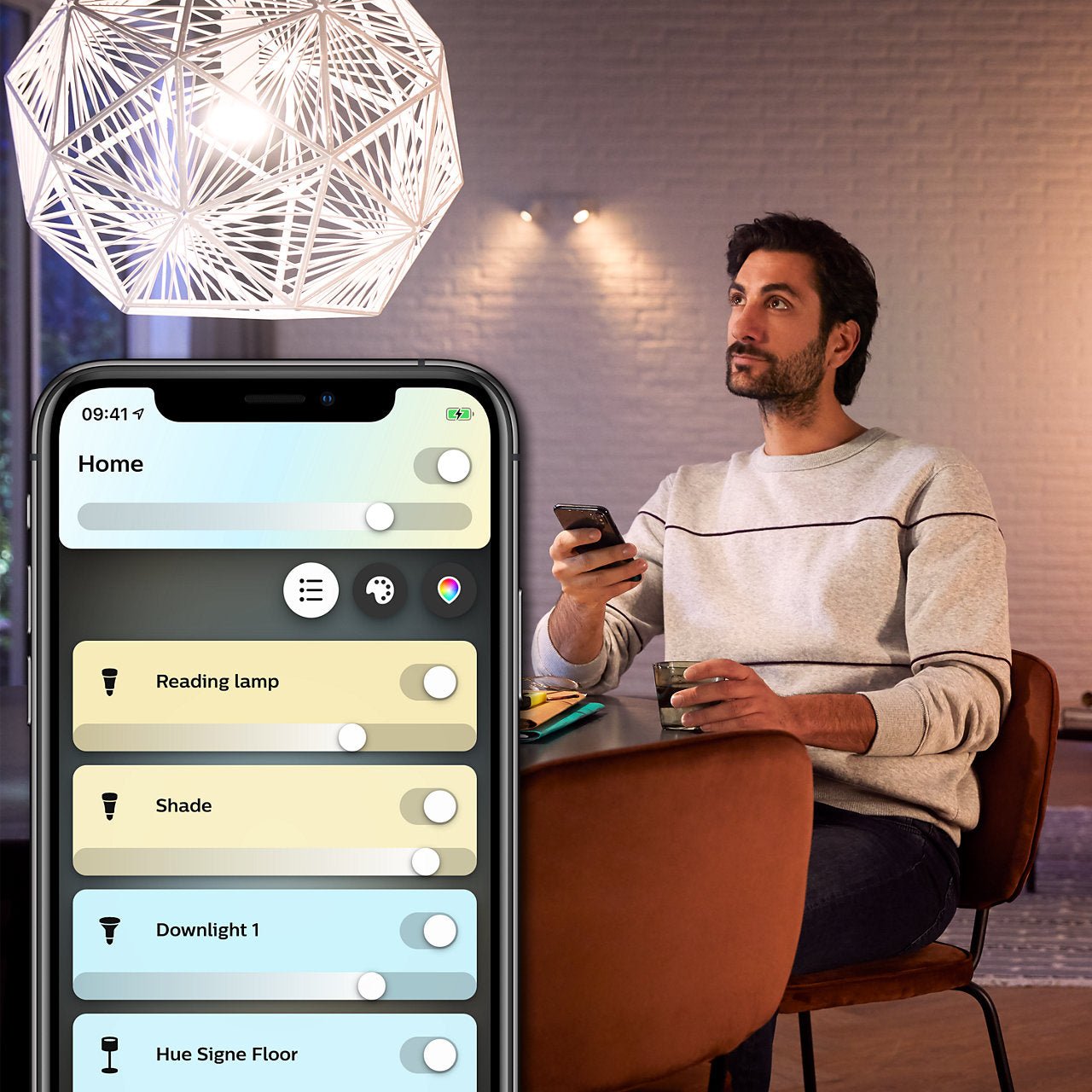 Philips HUE White Ambiance Bluetooth Bulb Starter Kit E27 - Smart Bulb - Philips Hue - Zenox