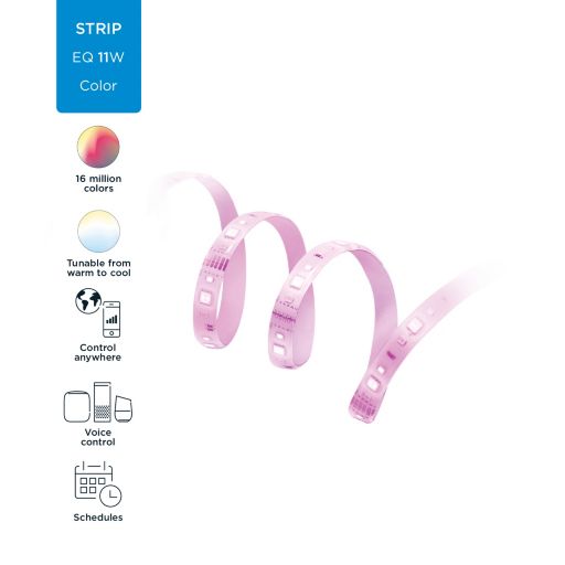 WiZ Color Lightstrip Extension 1M - Smart Lightstrip - WiZ - Zenox