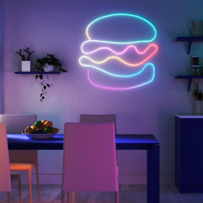 WiZ Neon RGBIC LED strip 5m Type - G - Smart Wall Light - WiZ - Zenox