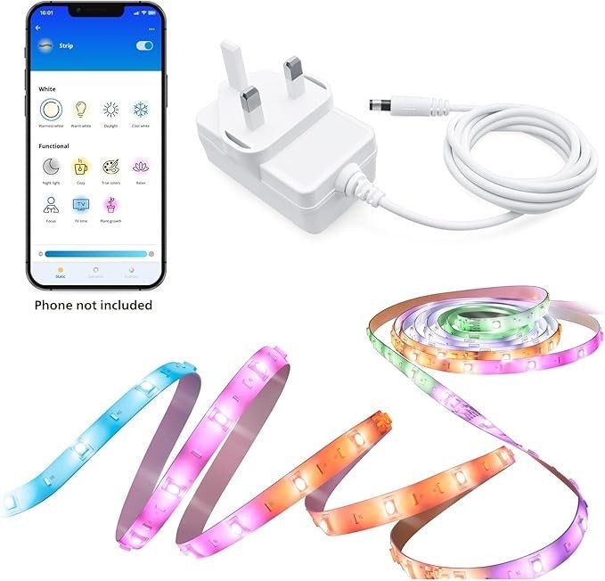 WiZ RGBIC LED strip 5m Type - G - Smart Lightstrip - WiZ - Zenox