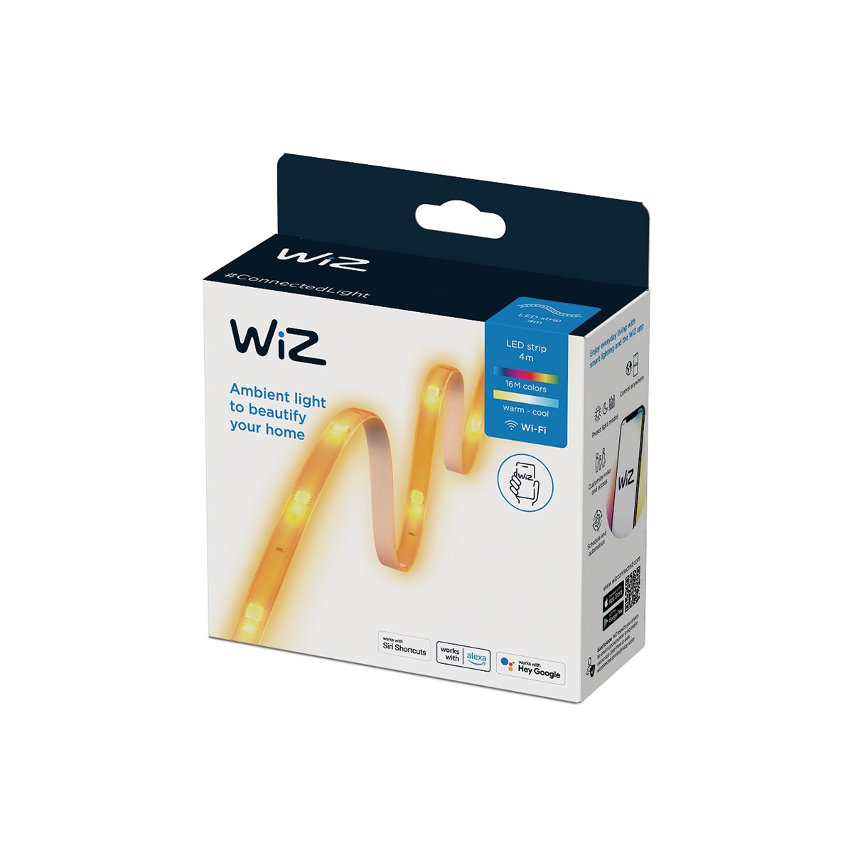 WiZ RGBW LED strip kit 4m Type - G - Smart Lightstrip - WiZ - Zenox