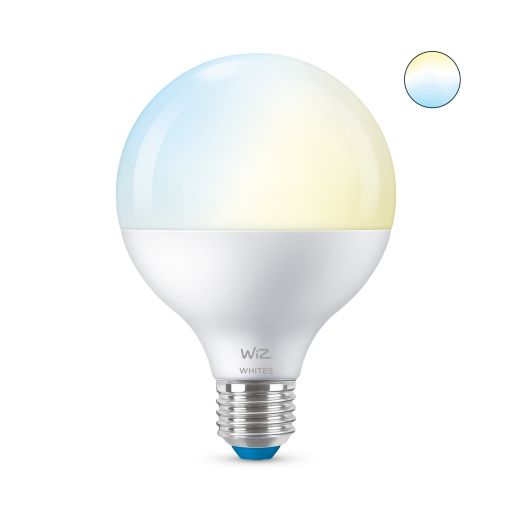 WiZ Tunable White Globe 11W G95 E27 Smart LED Bulb - Smart Bulb - WiZ - Zenox