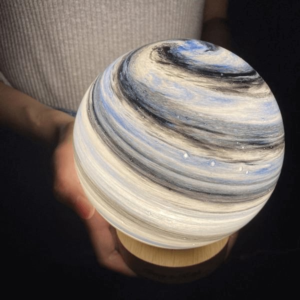 Zenox Callisto Planet Lamp Glass (with Wiz Wi - Fi BLE bulb) - Gift - Zenox - Zenox