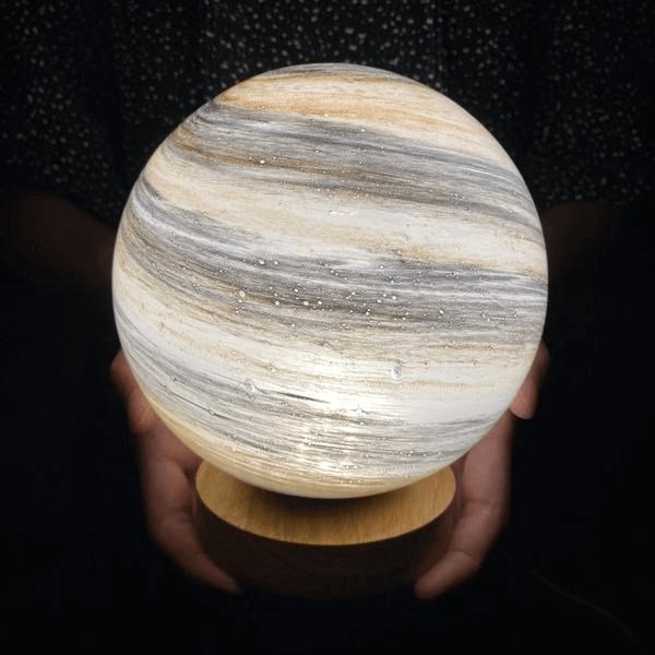 Zenox Callisto Planet Lamp Glass (with Wiz Wi - Fi BLE bulb) - Gift - Zenox - Zenox