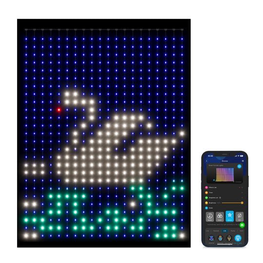 Govee Curtain Light (1.5m x 2m) - Smart Wall Light - Govee - Zenox