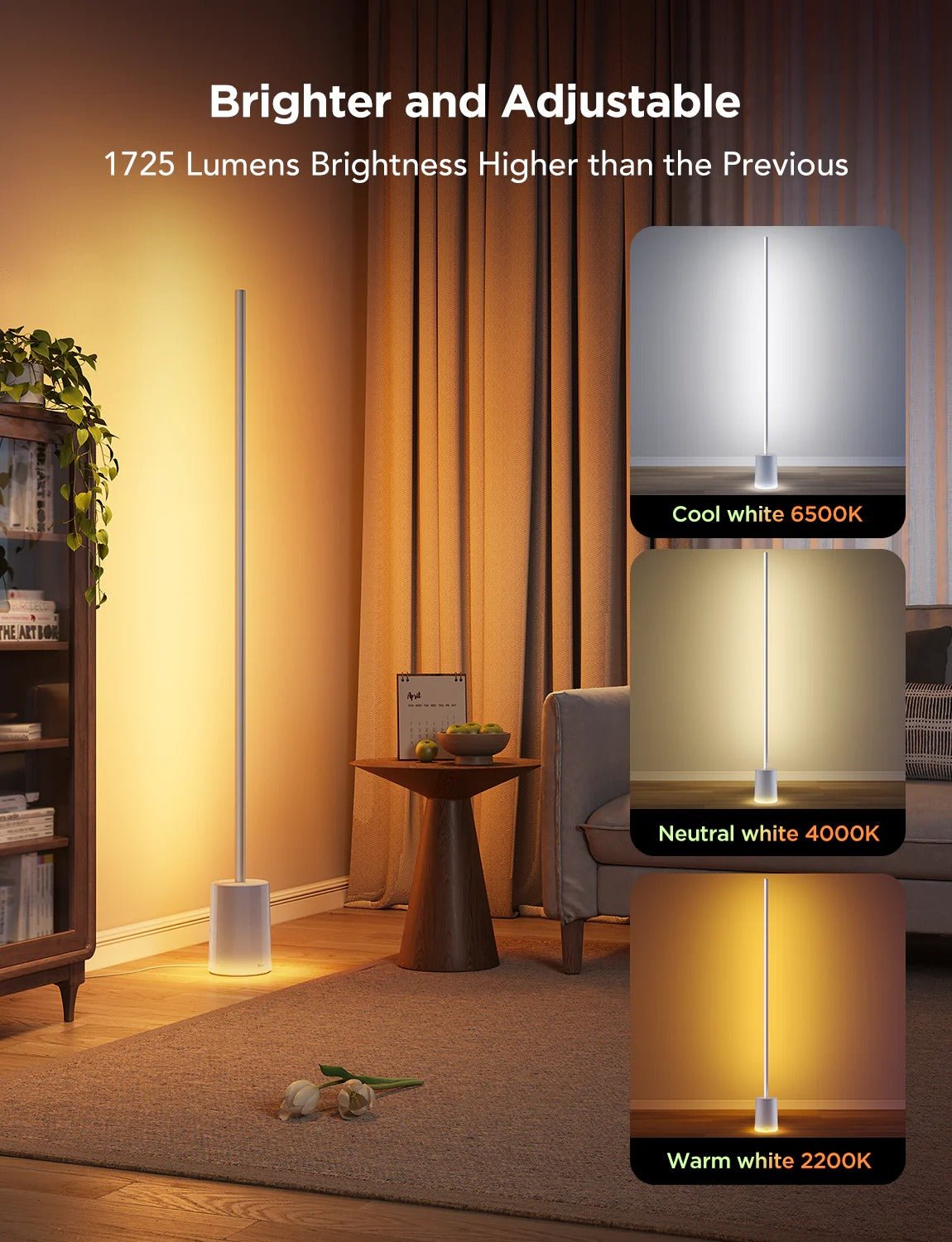 Govee RGBICWW Floor Lamp Support Matter - Smart Lamp - Govee - Zenox