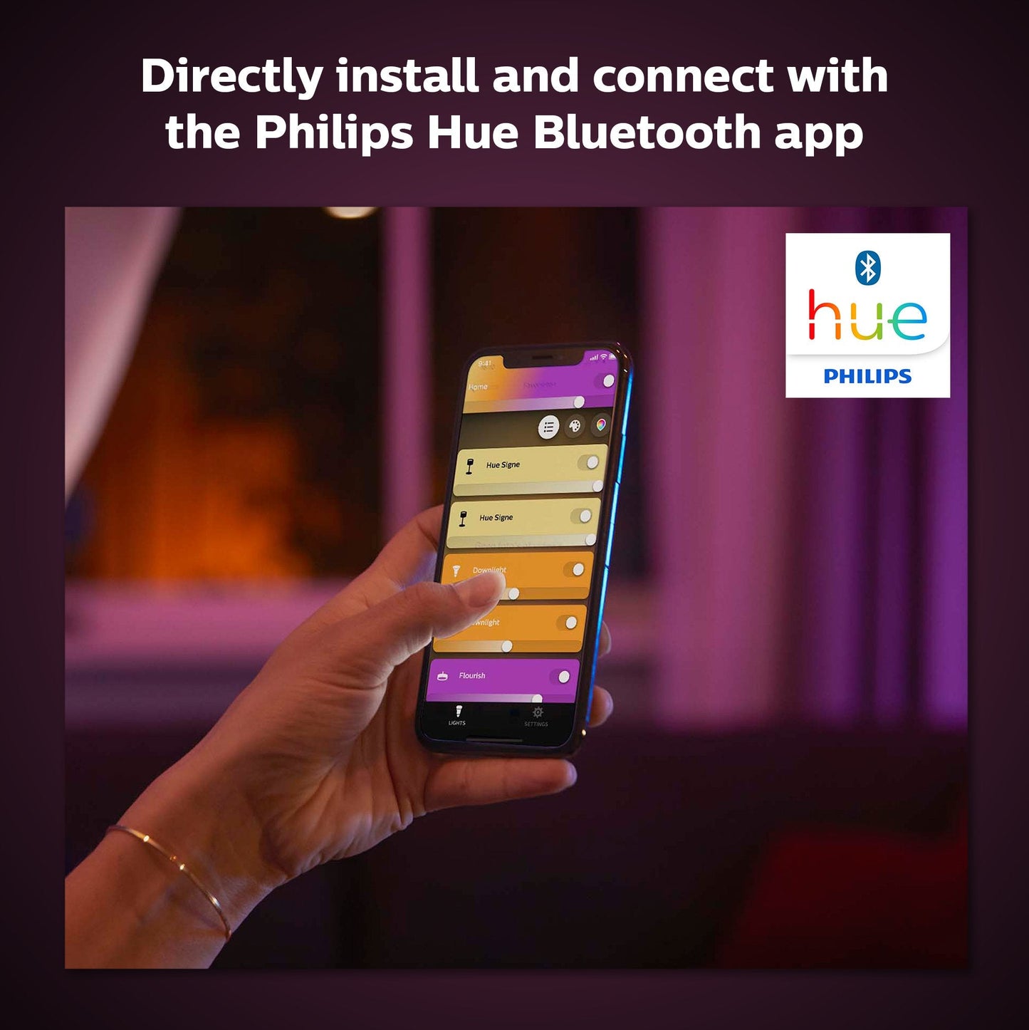 Hue Lightstrip Plus V4 APR 2m Base Kit (Bluetooth) - Smart Lightstrip - Philips Hue - Zenox