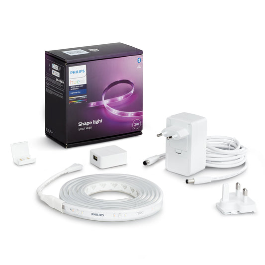 Hue Lightstrip Plus V4 APR 2m Base Kit (Bluetooth) - Smart Lightstrip - Philips Hue - Zenox