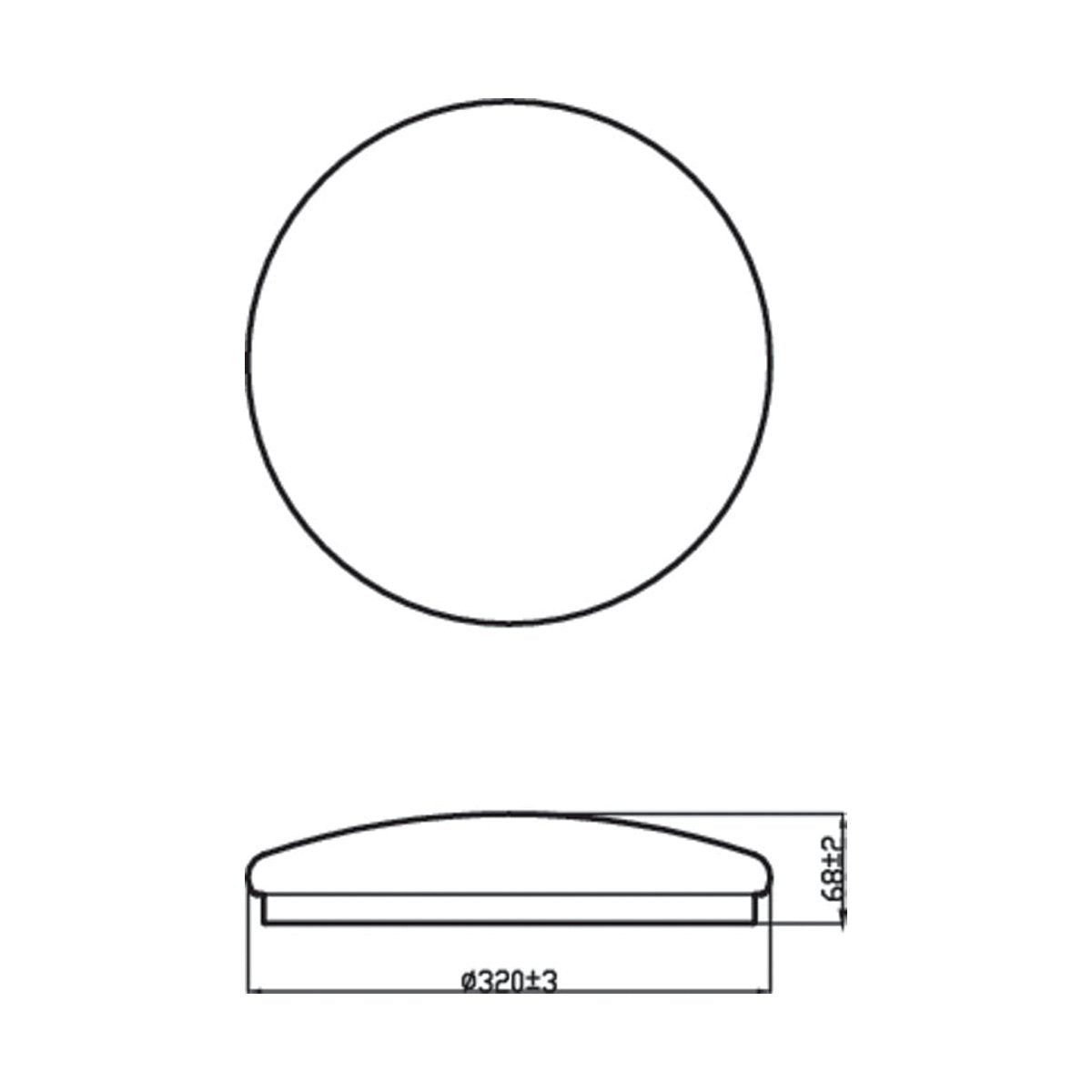 Philips CL200 EC RD 17W 27K W HV 02 Ceiling Light - Ceiling Light - Philips - Zenox