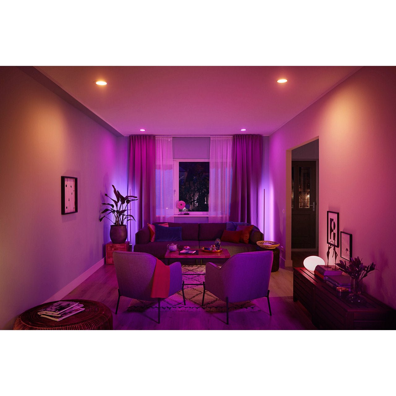 Philips Hue White and Color Ambiance Bluetooth Single Bulb 11W A60 E27 - Smart Bulb - Philips Hue - Zenox