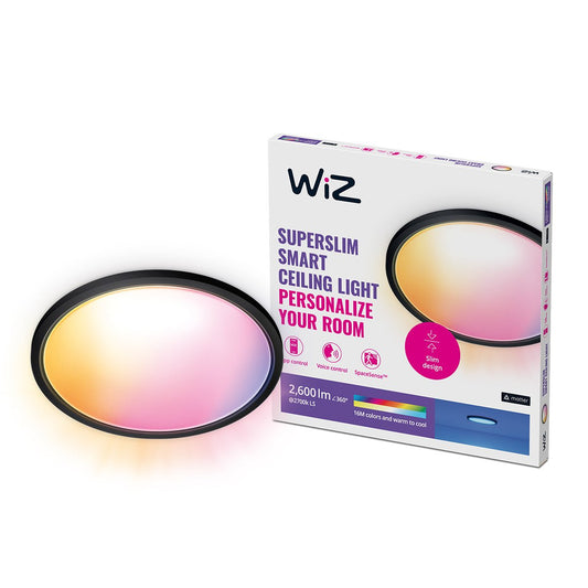 SuperSlim WiZ Ceiling 22W B 22 - 65K RGB - Smart Ceiling Light - WiZ - Zenox