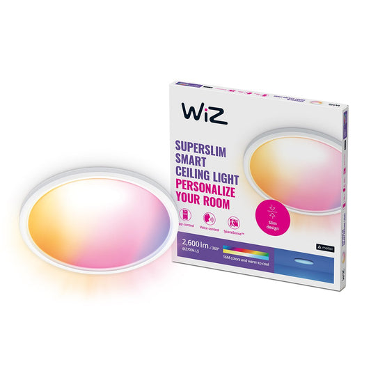 SuperSlim WiZ Ceiling 22W W 22 - 65K RGB - Smart Ceiling Light - WiZ - Zenox