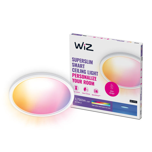 SuperSlim WiZ Ceiling 32W W 22 - 65K RGB - Smart Ceiling Light - WiZ - Zenox