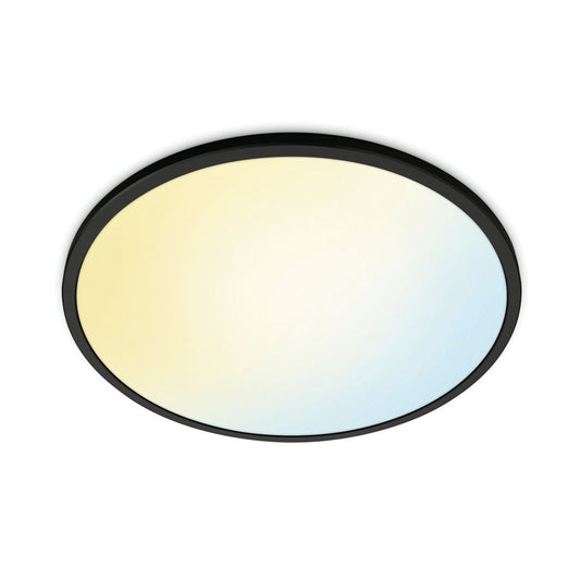 WiZ SuperSlim WiZ Ceiling 32W W RD 27 - 65K TW - Black - Smart Ceiling Light - WiZ - Zenox