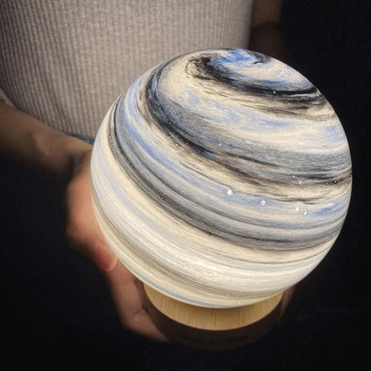 Zenox Callisto Planet Lamp Glass (with Wiz Wi - Fi BLE bulb) - Gift - Zenox - Zenox